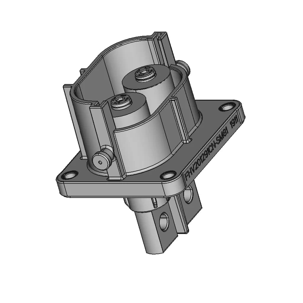 Hv Connector Socket | 3D Engineering Design File_60_30_degree_snapshot