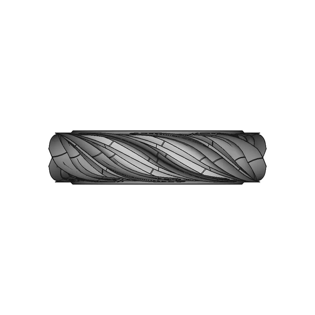 Sun And Moon Rings | High-Quality CAD Model_270_0_degree_snapshot