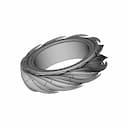 Sun And Moon Rings | High-Quality CAD Model_60_30_degree_snapshot
