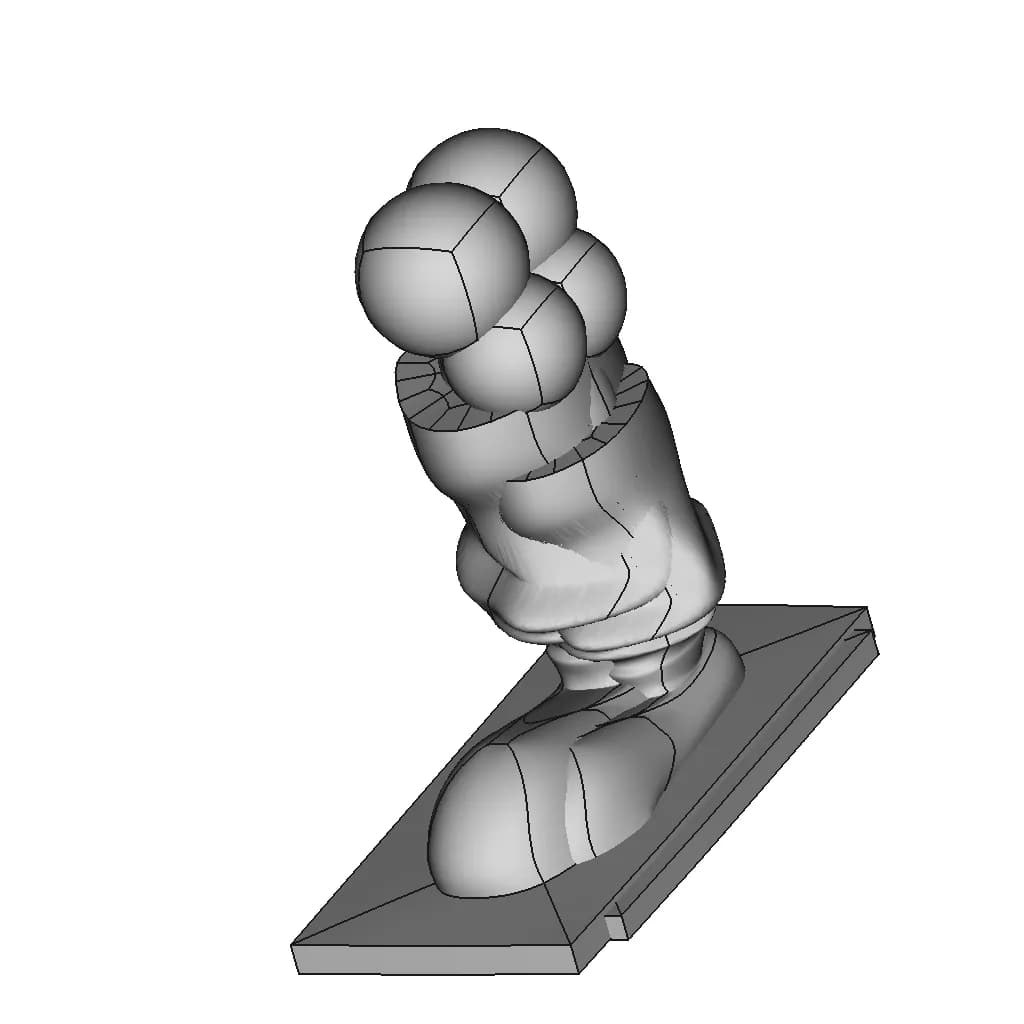Foot-V1 - Downloadable CAD Representation_60_30_degree_snapshot