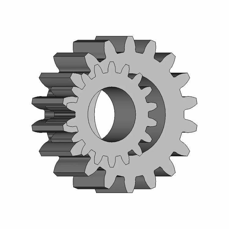 Sun & Planetary Gear System | High-Quality CAD Model