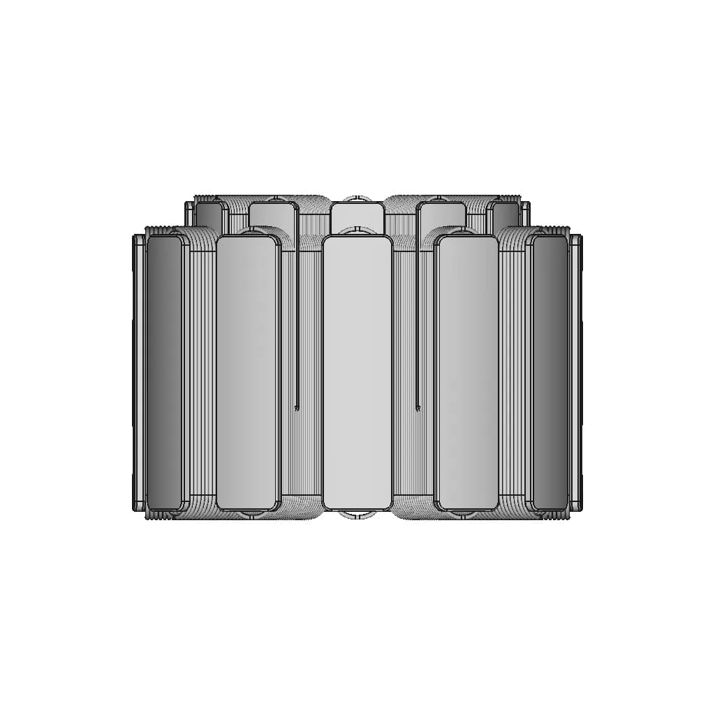 Dc Motor Winding - Downloadable CAD Representation_0_270_degree_snapshot