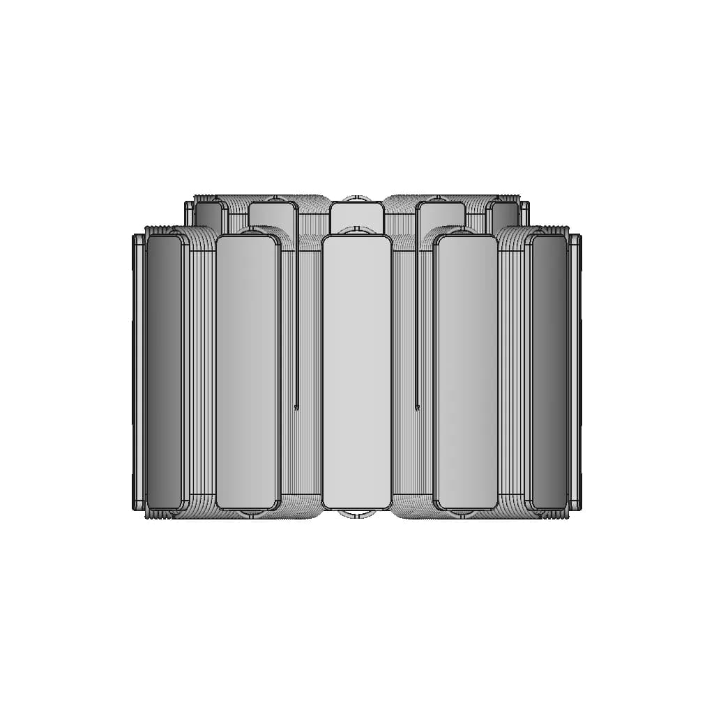Dc Motor Winding - Downloadable CAD Representation_0_90_degree_snapshot