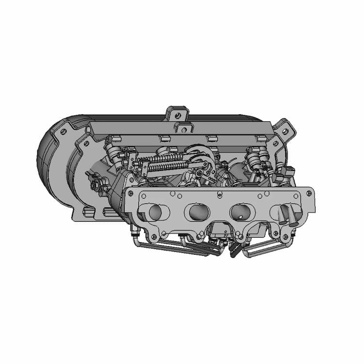Mazda Engine | High-Quality CAD Model