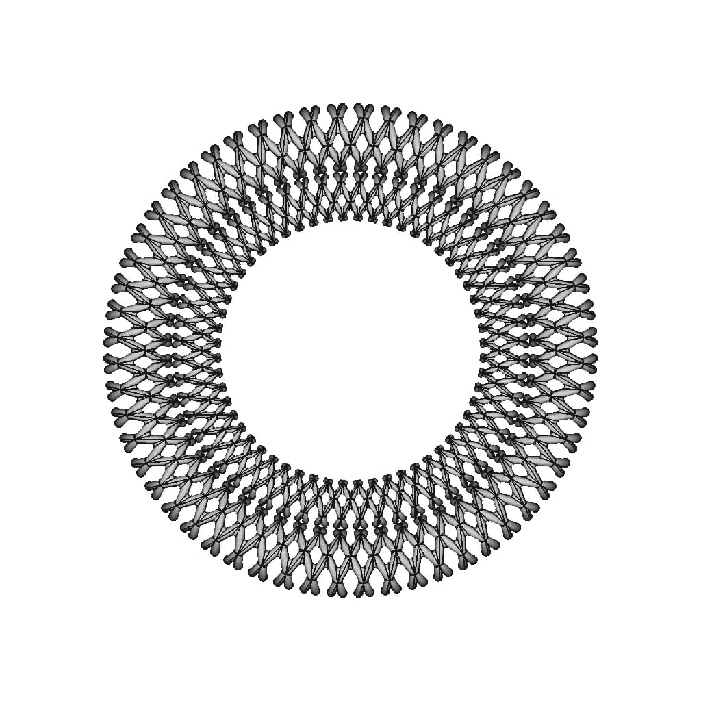 Ring Of Rings | 3D Engineering Design File_0_0_degree_snapshot
