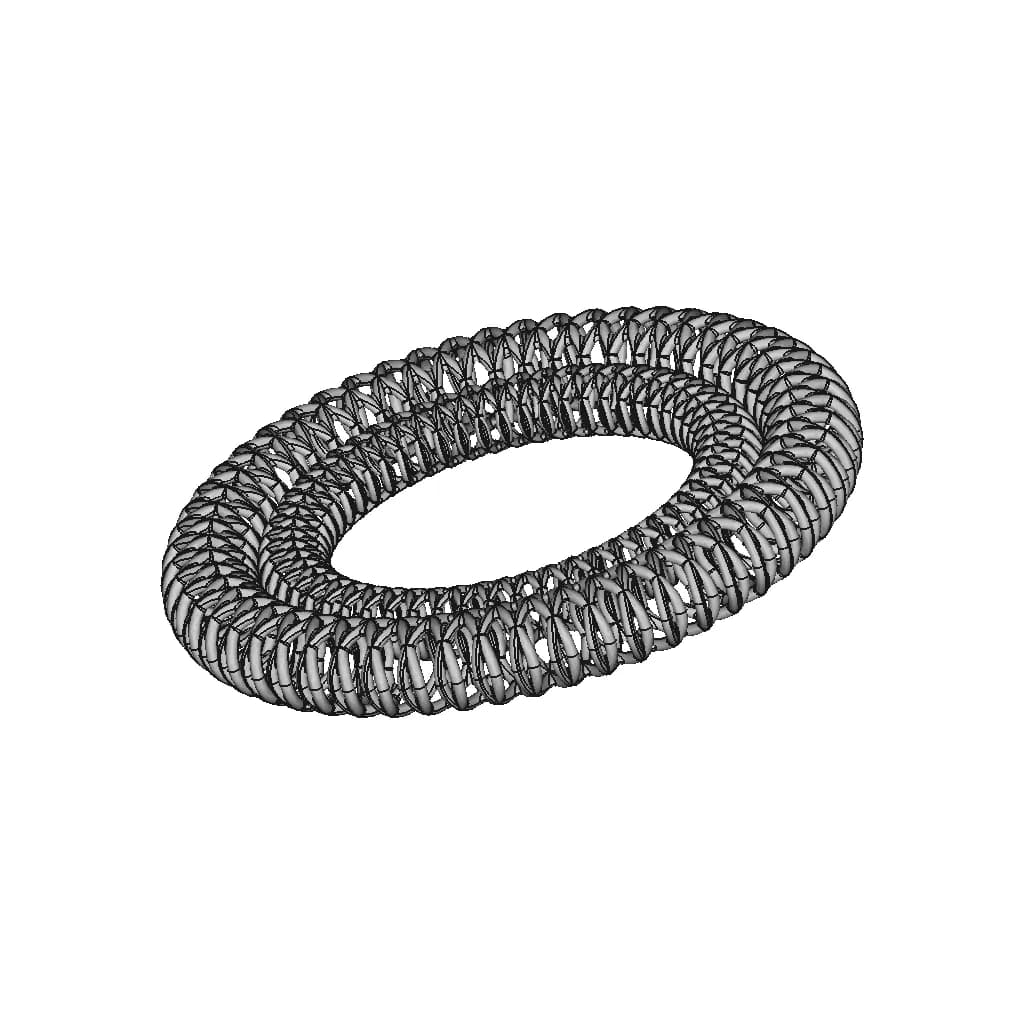 Ring Of Rings | 3D Engineering Design File_60_30_degree_snapshot