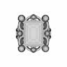 Ring With Rubies And Pearls - Downloadable CAD Representation_0_0_degree_snapshot