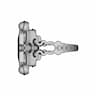 Ring With Rubies And Pearls - Downloadable CAD Representation_0_90_degree_snapshot
