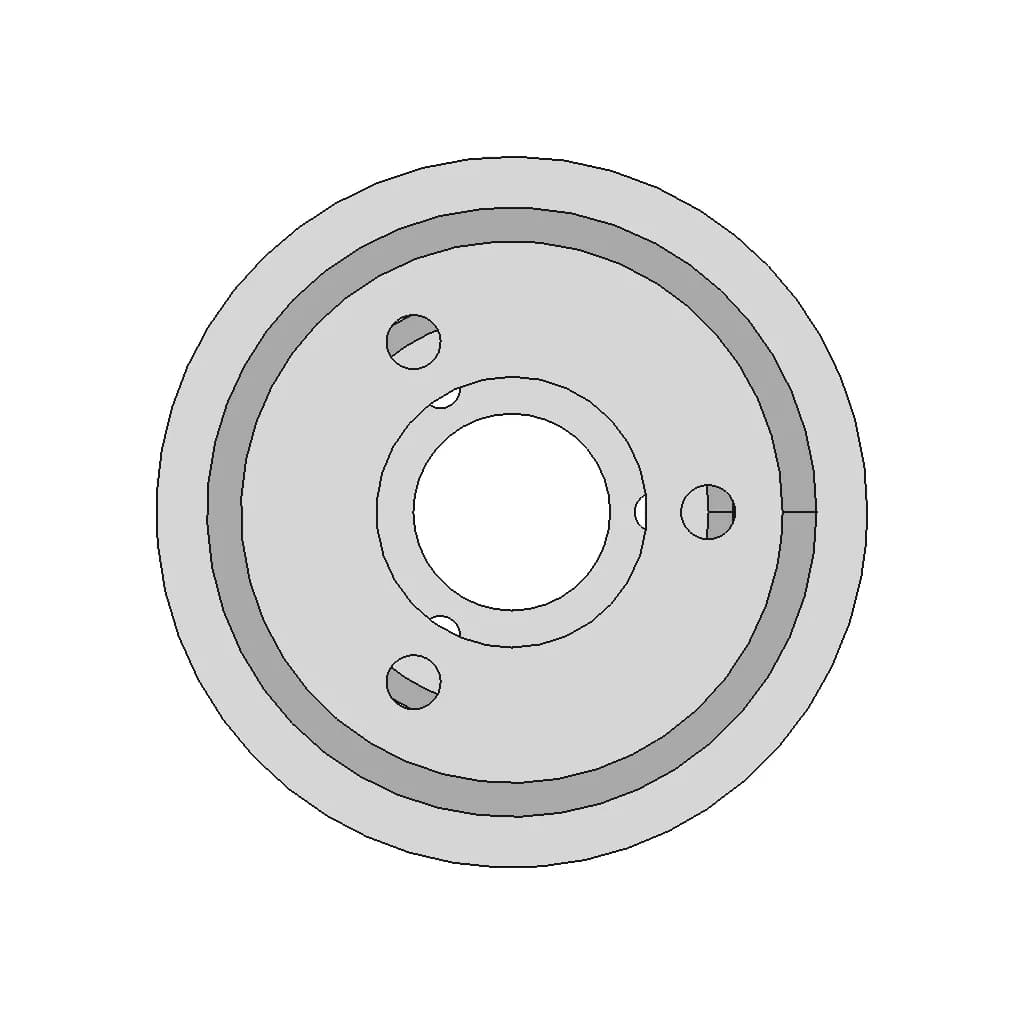 Шкив Audi A80 | High-Quality CAD Model_0_270_degree_snapshot