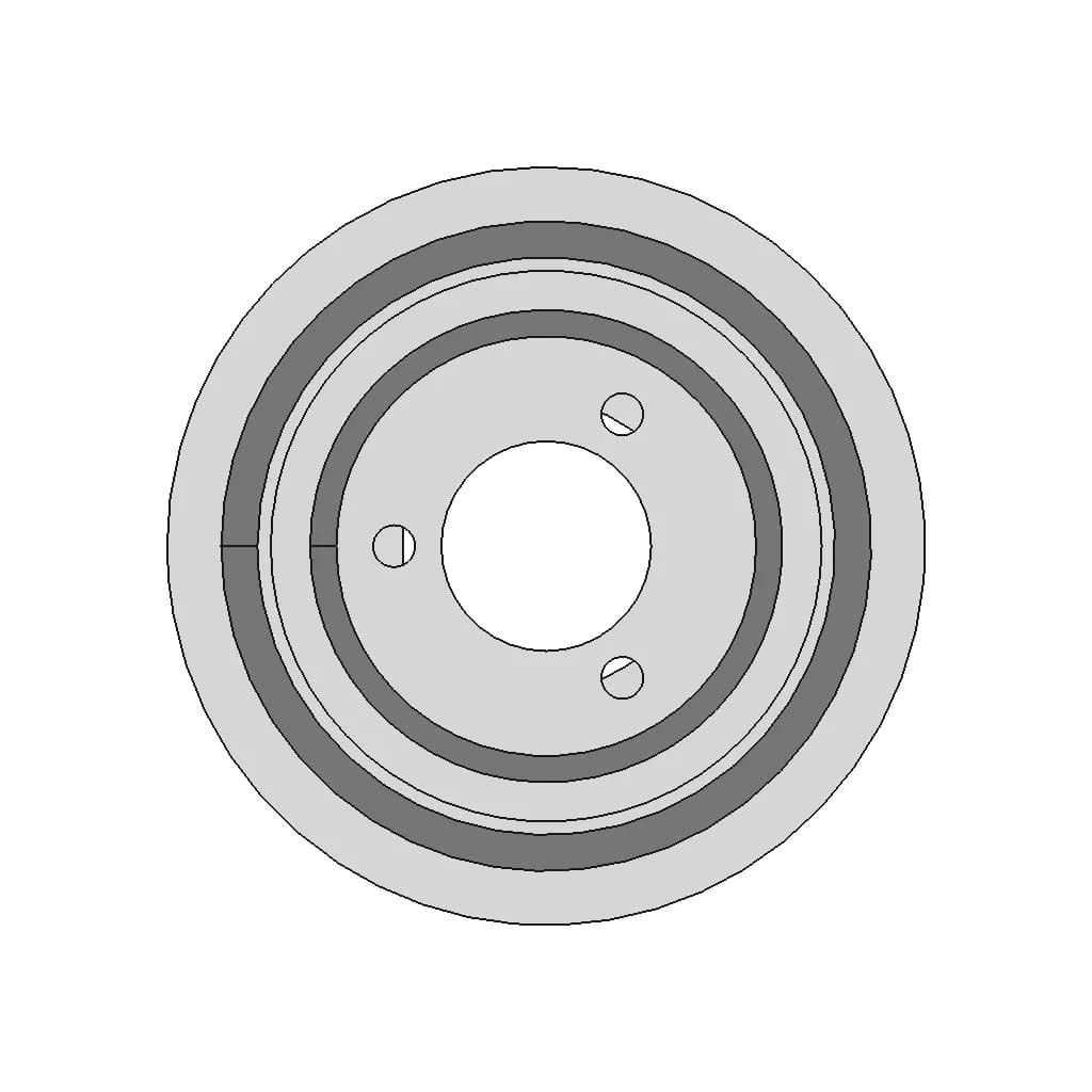 Шкив Audi A80 | High-Quality CAD Model_0_90_degree_snapshot
