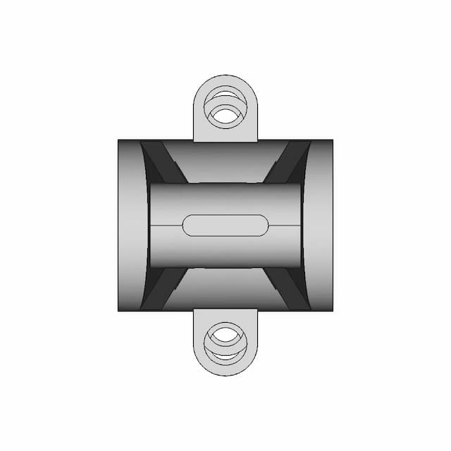 Simple Bearing Seat | High-Quality CAD Model