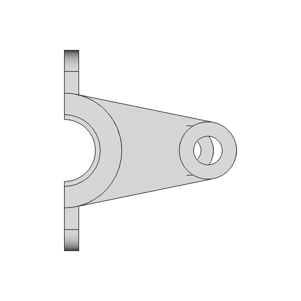 Simple Bearing Seat | High-Quality CAD Model_0_270_degree_snapshot
