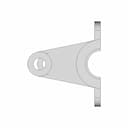 Simple Bearing Seat | High-Quality CAD Model_0_90_degree_snapshot