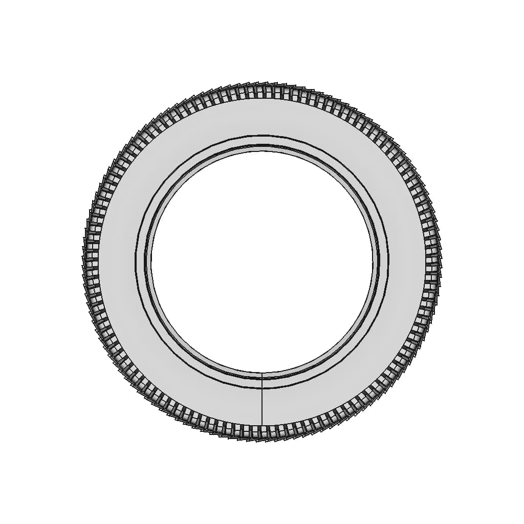 Tyre - Standard Mechanical Component_270_0_degree_snapshot