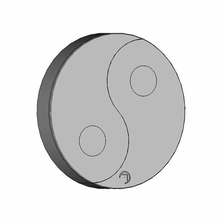 Yinyangwoodbox - Downloadable CAD Representation