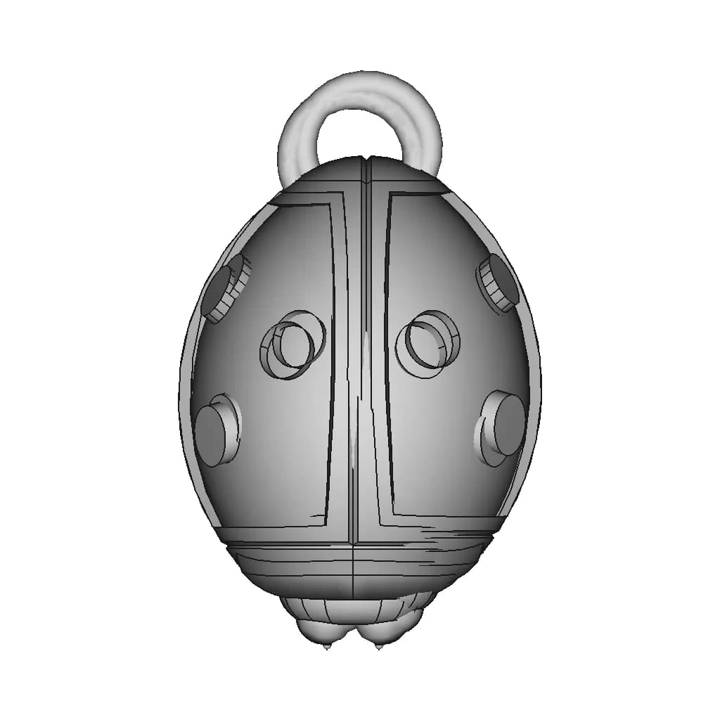Ladybug Enamel - Standard Mechanical Component_0_0_degree_snapshot