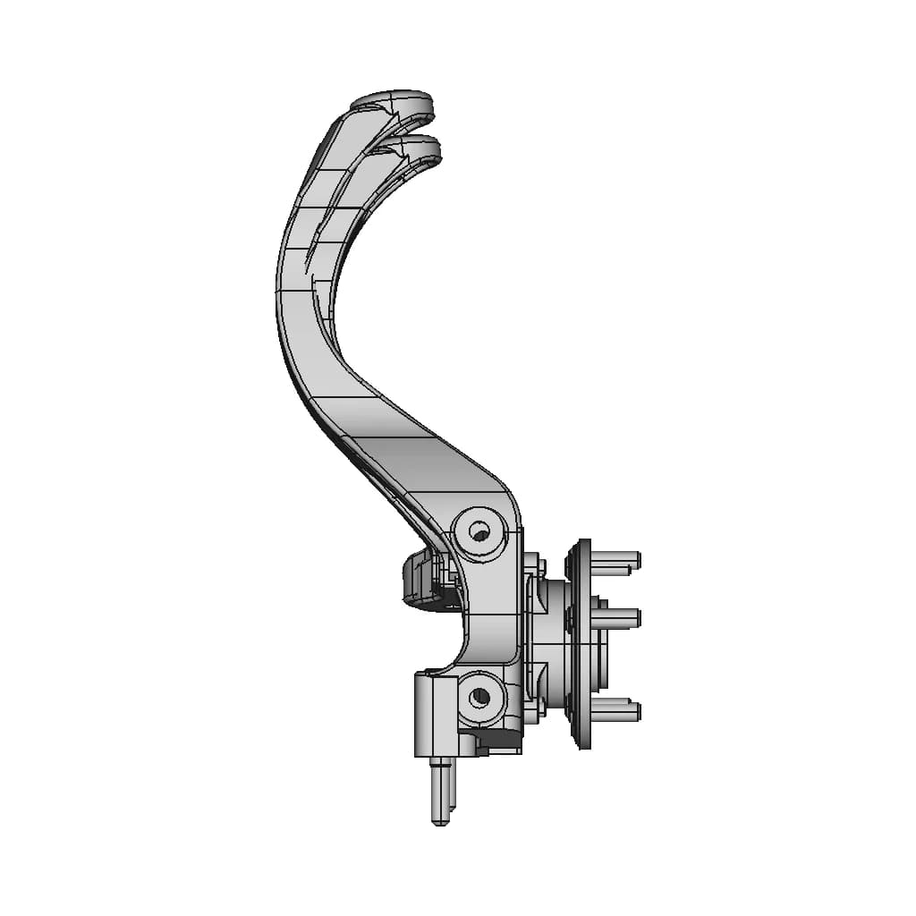 Acura Rl Front Drivers Knuckle | High-Quality CAD Model_0_270_degree_snapshot