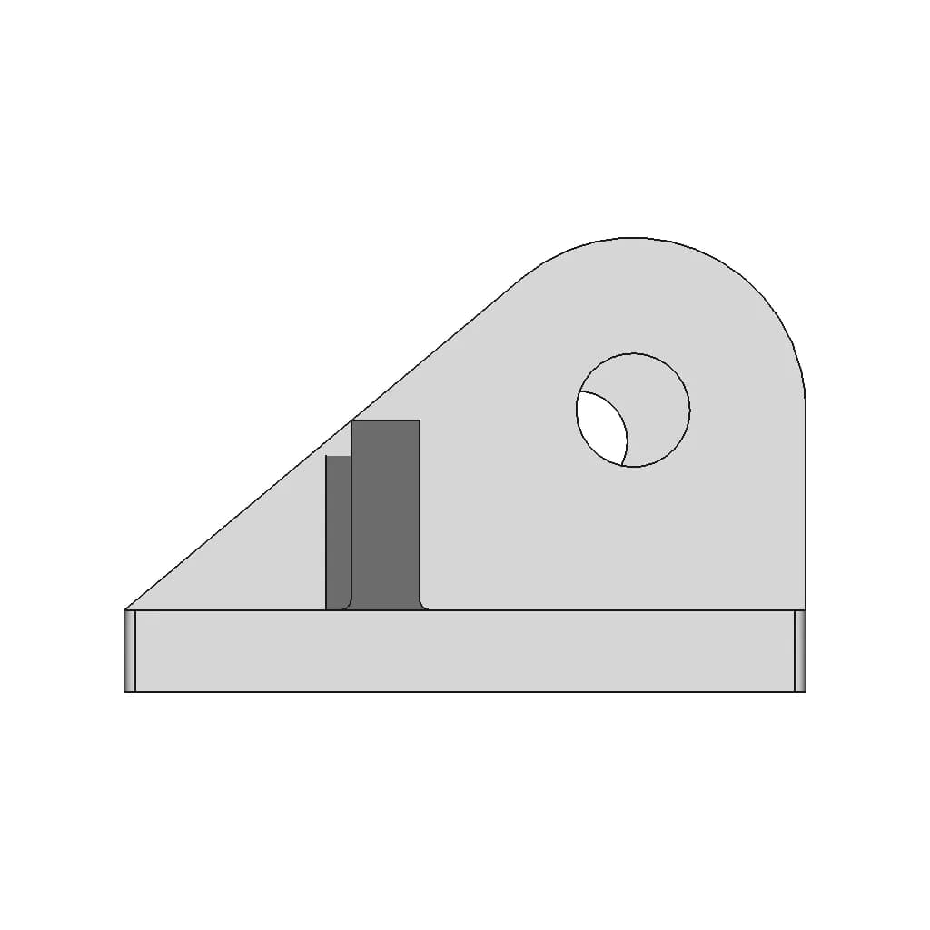 Lever Bracket | High-Quality CAD Model_0_0_degree_snapshot