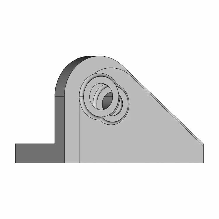 Lever Bracket | High-Quality CAD Model