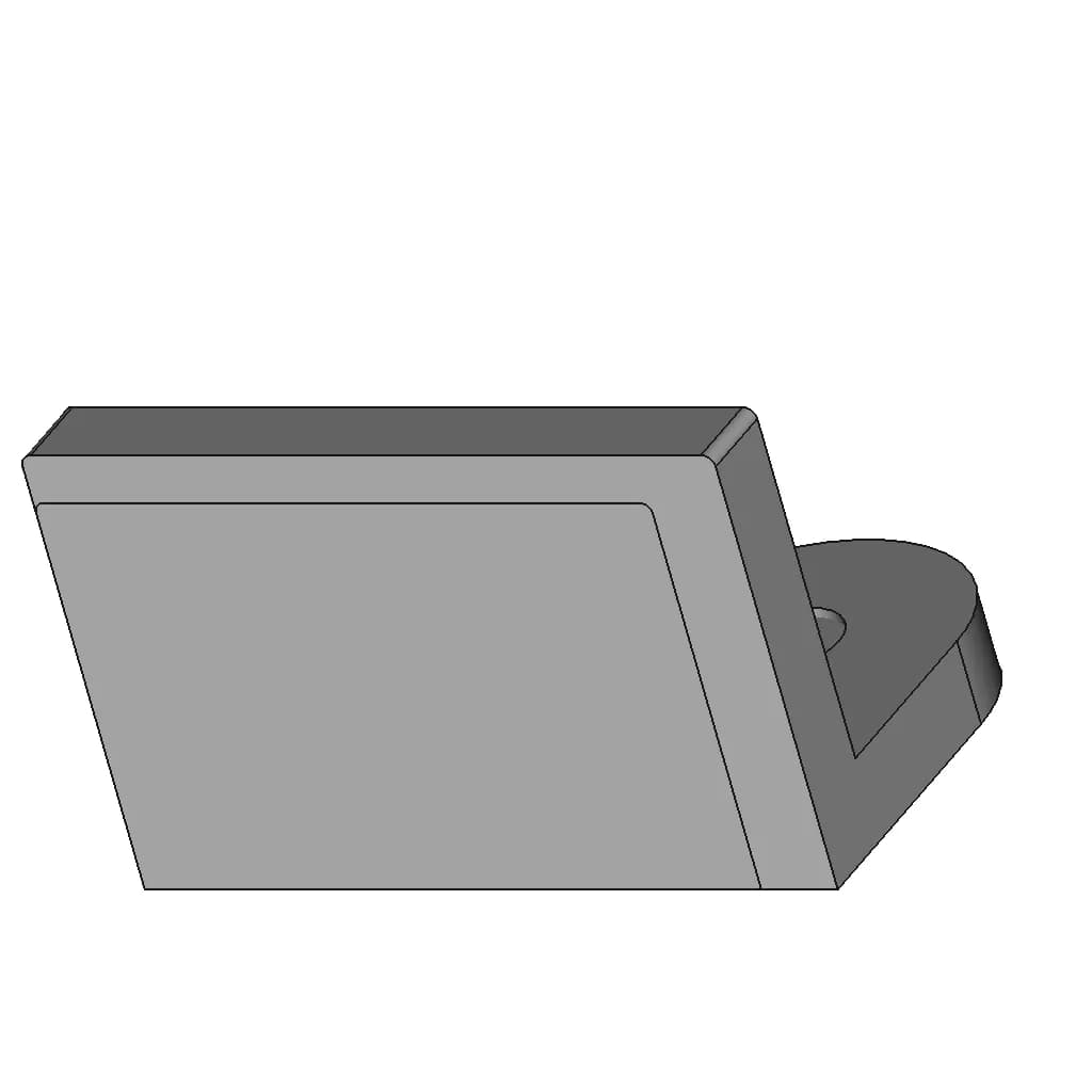 Lever Bracket | High-Quality CAD Model_60_30_degree_snapshot