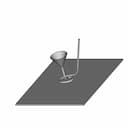 Original Wine Glass Freecad Tutorial | 3D Engineering Design File_60_30_degree_snapshot
