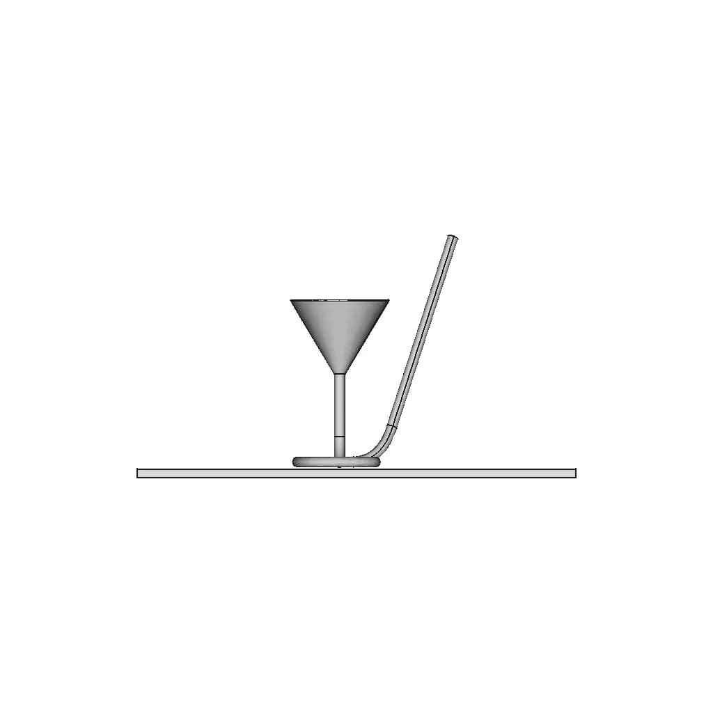 Original Wine Glass Freecad Tutorial | 3D Engineering Design File_90_0_degree_snapshot