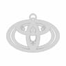 Funny Toyota Car Logo Keychain | 3D Engineering Design File_0_0_degree_snapshot