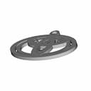 Funny Toyota Car Logo Keychain | 3D Engineering Design File_60_30_degree_snapshot