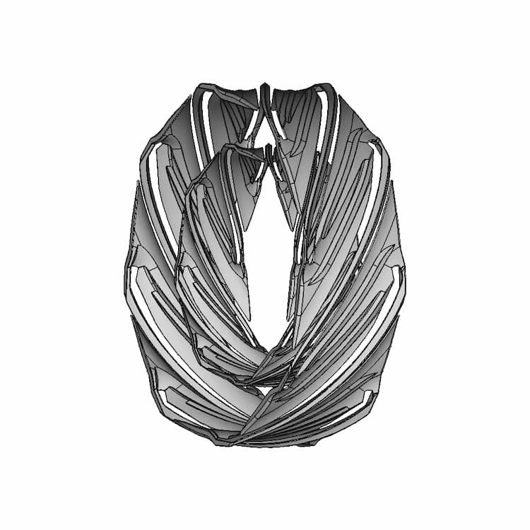 Simple Organic Ring Design, 2020.10.02. | High-Quality CAD Model