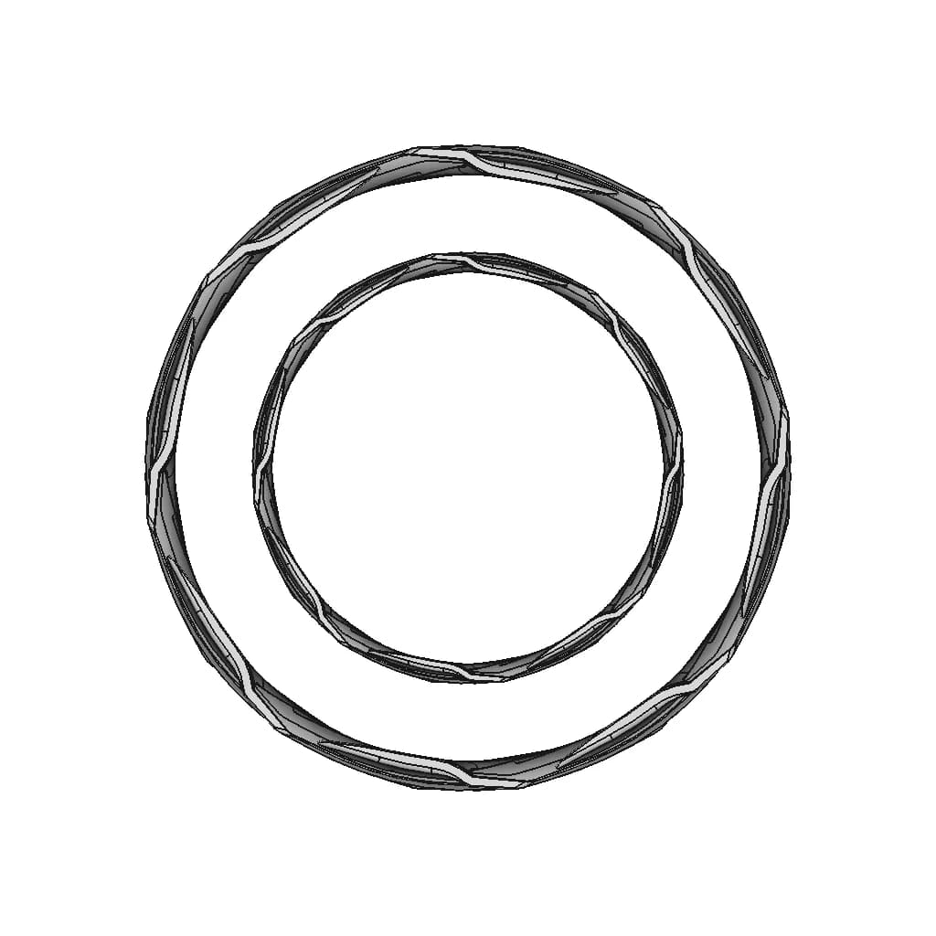 Simple Organic Ring Design, 2020.10.02. | High-Quality CAD Model_0_270_degree_snapshot