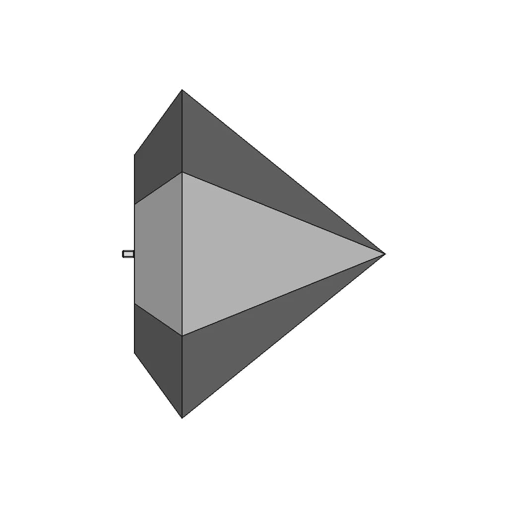 Diamond Key Chain | 3D Engineering Design File_0_270_degree_snapshot