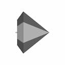 Diamond Key Chain | 3D Engineering Design File_0_270_degree_snapshot