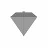 Diamond Key Chain | 3D Engineering Design File_270_0_degree_snapshot