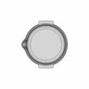1000Ml Glass Beaker W Anodes - Downloadable CAD Representation_90_0_degree_snapshot
