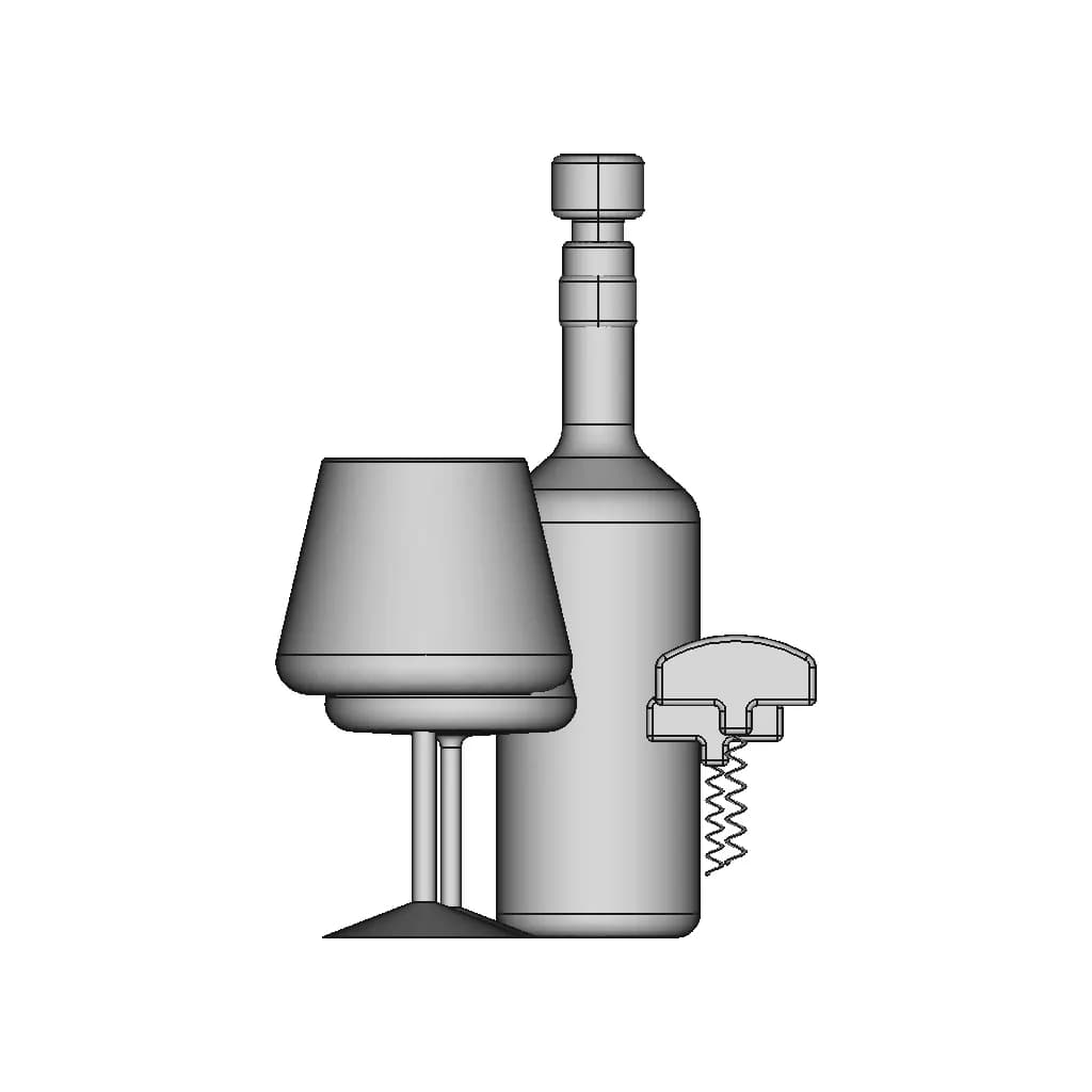 Wine Set - Standard Mechanical Component_0_0_degree_snapshot