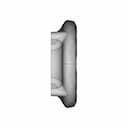 Mazda Mx-5 Miata Dual Plenum Turbo Intake Manifold - Velocity Stack, Air Horn, Trumpet | 3D Engineering Design File_0_0_degree_snapshot