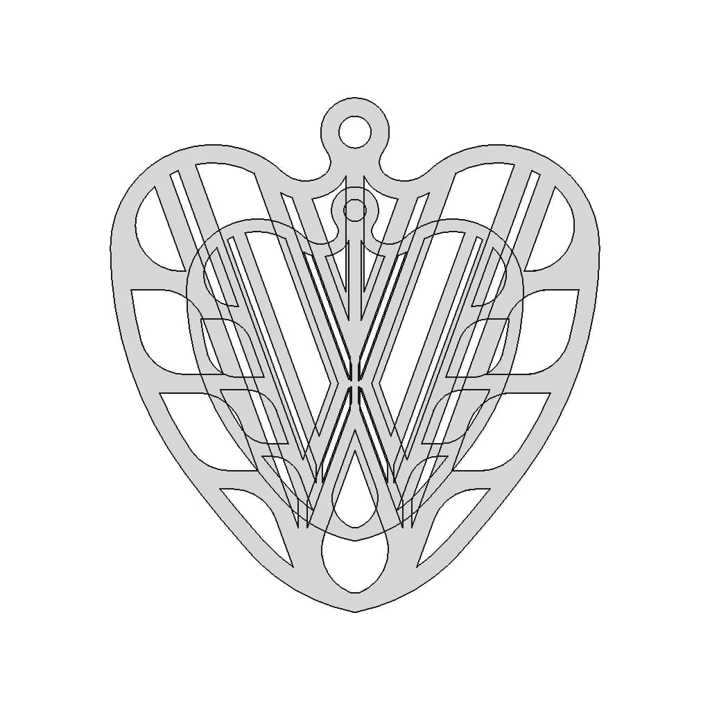 Vw Car Logo Keychain - Standard Mechanical Component_0_0_degree_snapshot