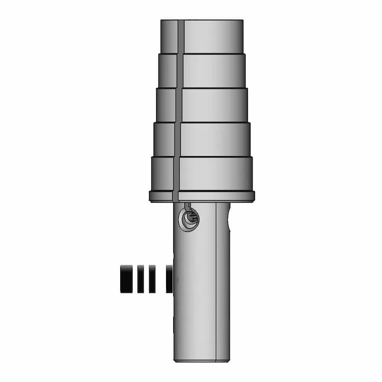 Jdg Ring Mandrel Adjustable Sizes 9-13 Us - Standard Mechanical Component