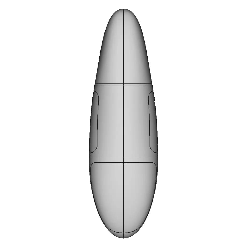 Shell Eco Marathon Car - Battery Powered - Incomplete Student Design | High-Quality CAD Model_270_0_degree_snapshot