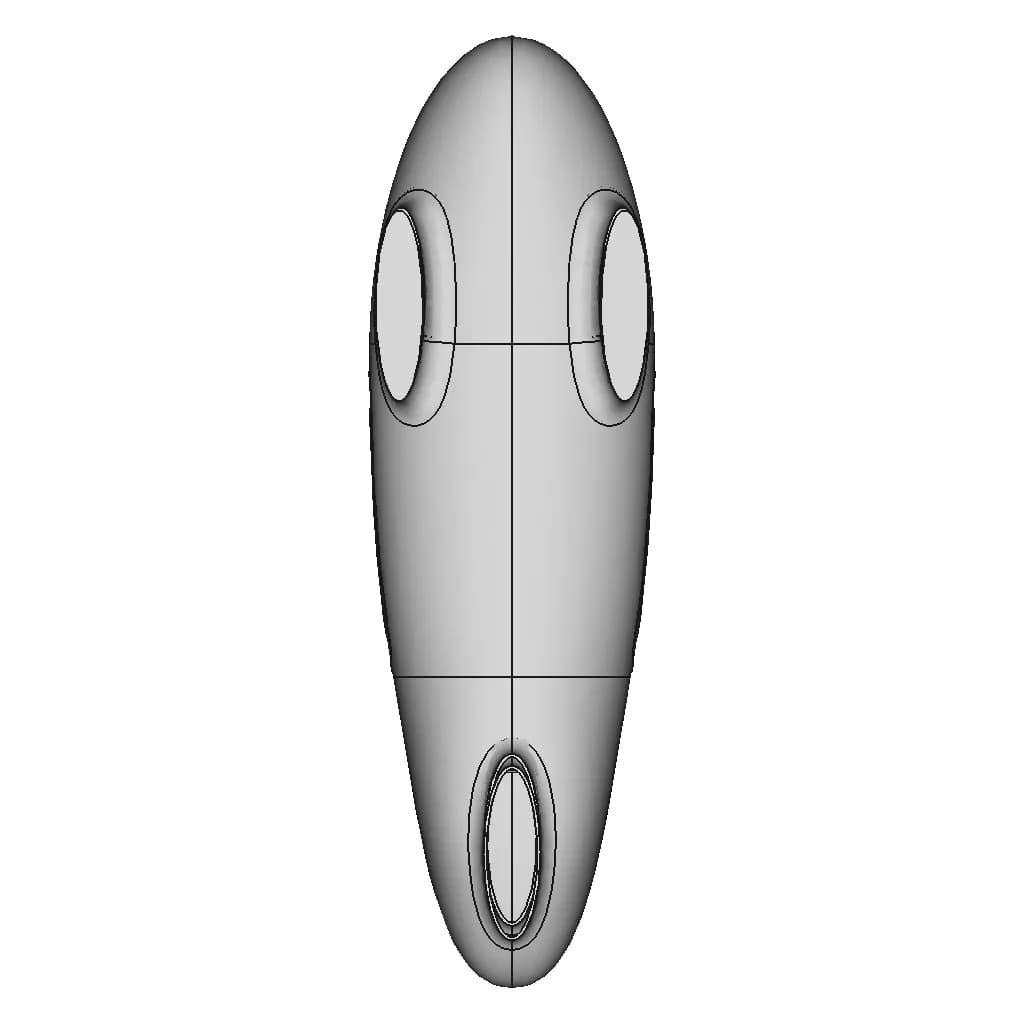 Shell Eco Marathon Car - Battery Powered - Incomplete Student Design | High-Quality CAD Model_90_0_degree_snapshot