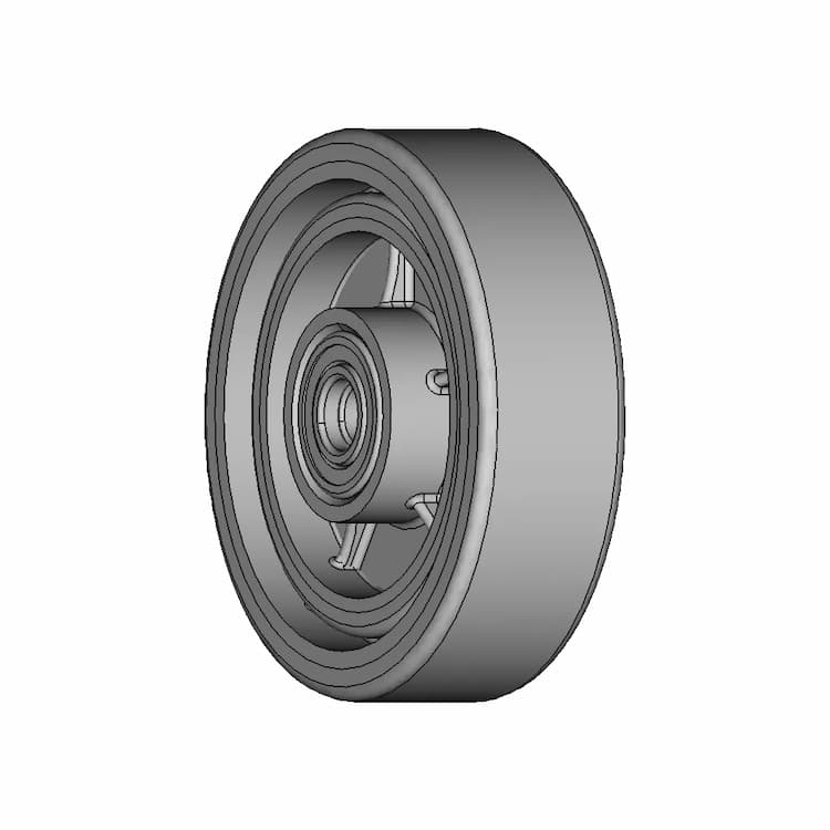 Rad1650 Axial Wheel Rokla | High-Quality CAD Model