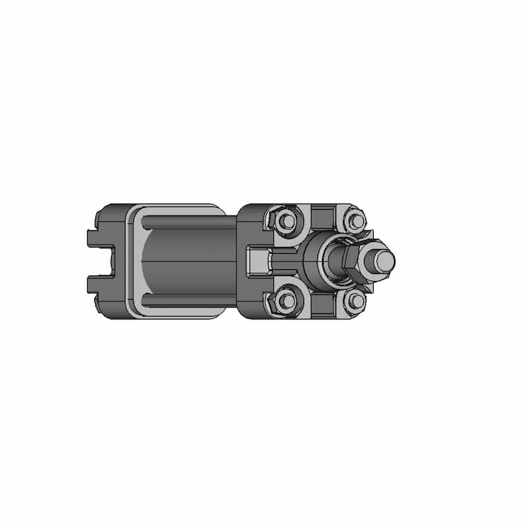 Pneumatic Cylinder | 3D Engineering Design File