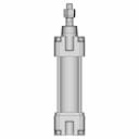 Pneumatic Cylinder | 3D Engineering Design File_270_0_degree_snapshot