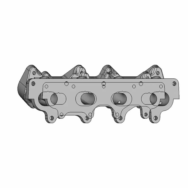 Mazda Mx-5 Miata Individual Throttle Bodies Itb Intake Manifold - Downloadable CAD Representation