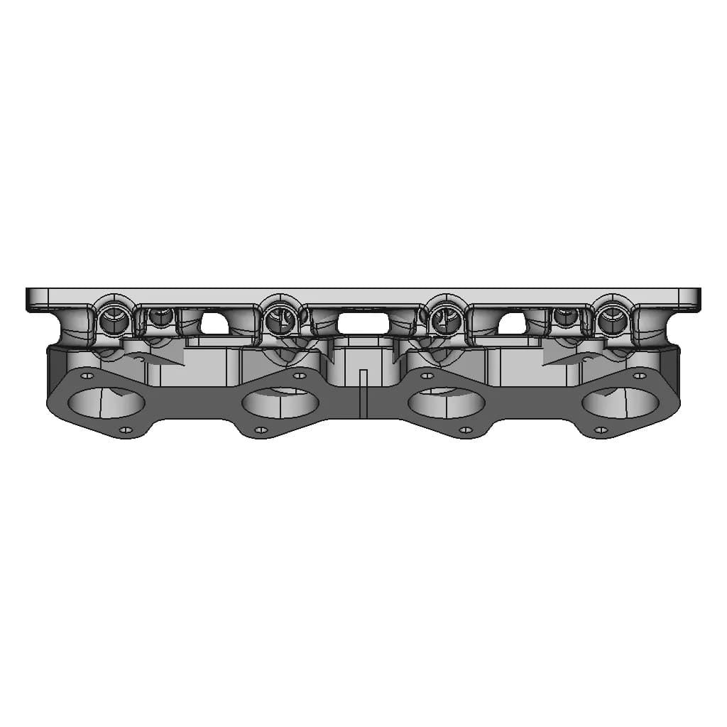 Mazda Mx-5 Miata Individual Throttle Bodies Itb Intake Manifold - Downloadable CAD Representation_270_0_degree_snapshot