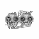 Mazda Mx-5 Miata Dcoe Weber Carburetor Intake Manifold Assembly | High-Quality CAD Model_0_0_degree_snapshot