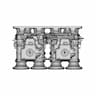 Mazda Mx-5 Miata Dcoe Weber Carburetor Intake Manifold Assembly | High-Quality CAD Model_270_0_degree_snapshot
