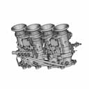 Mazda Mx-5 Miata Dcoe Weber Carburetor Intake Manifold Assembly | High-Quality CAD Model_60_30_degree_snapshot