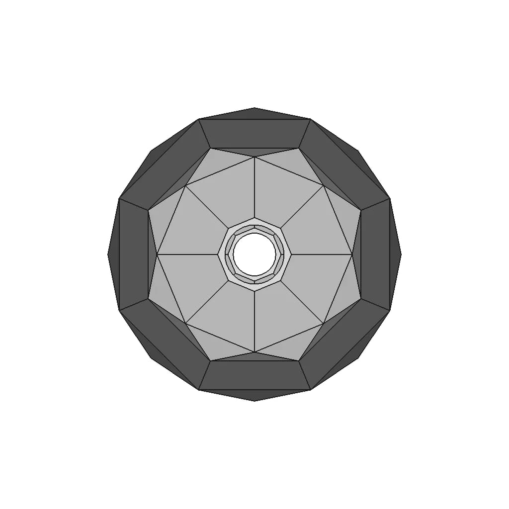 Swarovski #5000 | High-Quality CAD Model_0_0_degree_snapshot