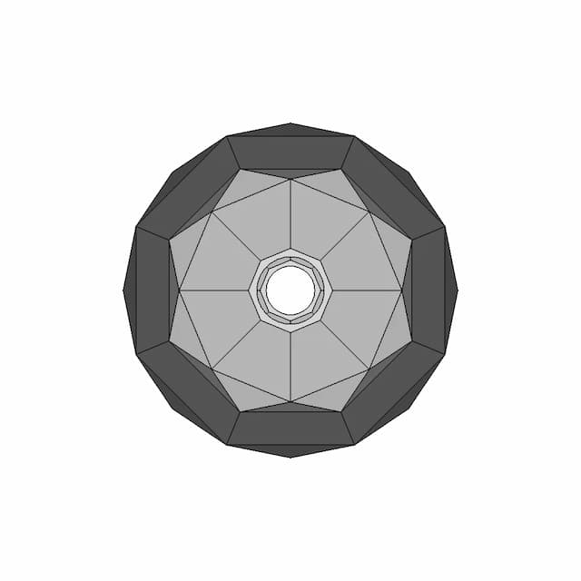 Swarovski #5000 | High-Quality CAD Model
